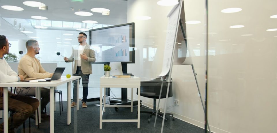 Strategic content infrastructure dashboard showing performance metrics and business outcomes alignment for digital transformation