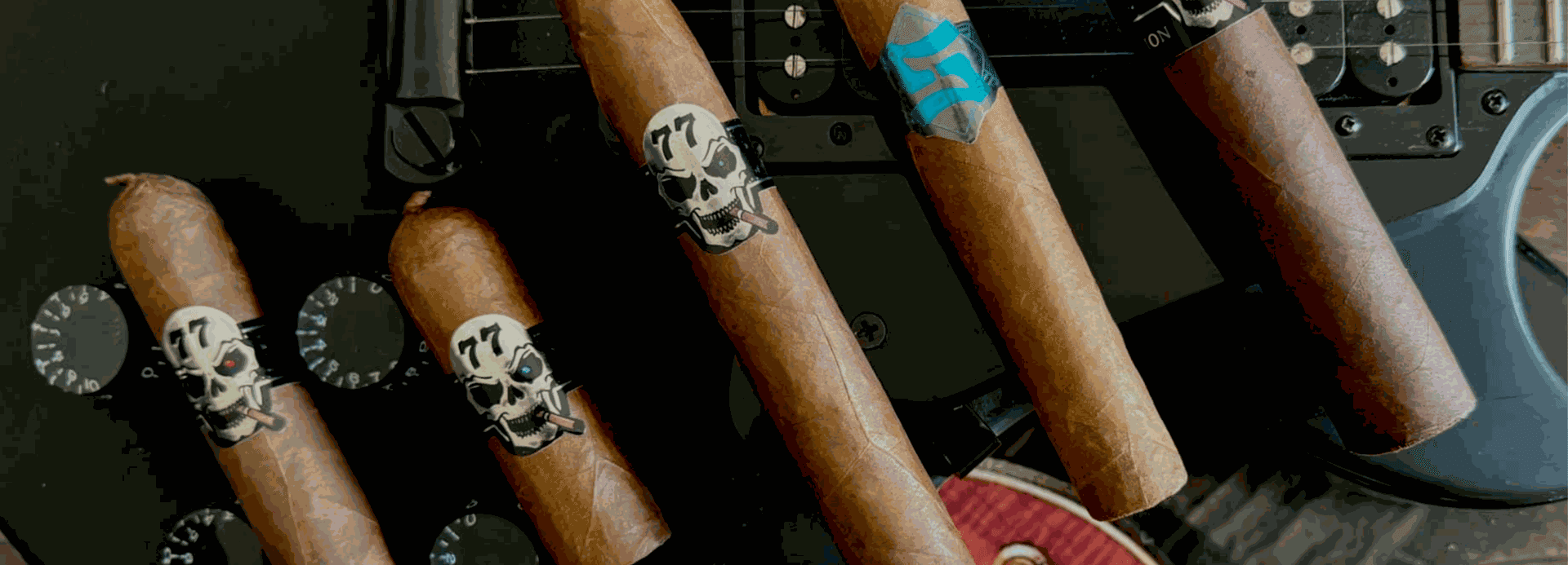 Image de marque digitale de luxe pour Skull 77 – cigares premium de Genève