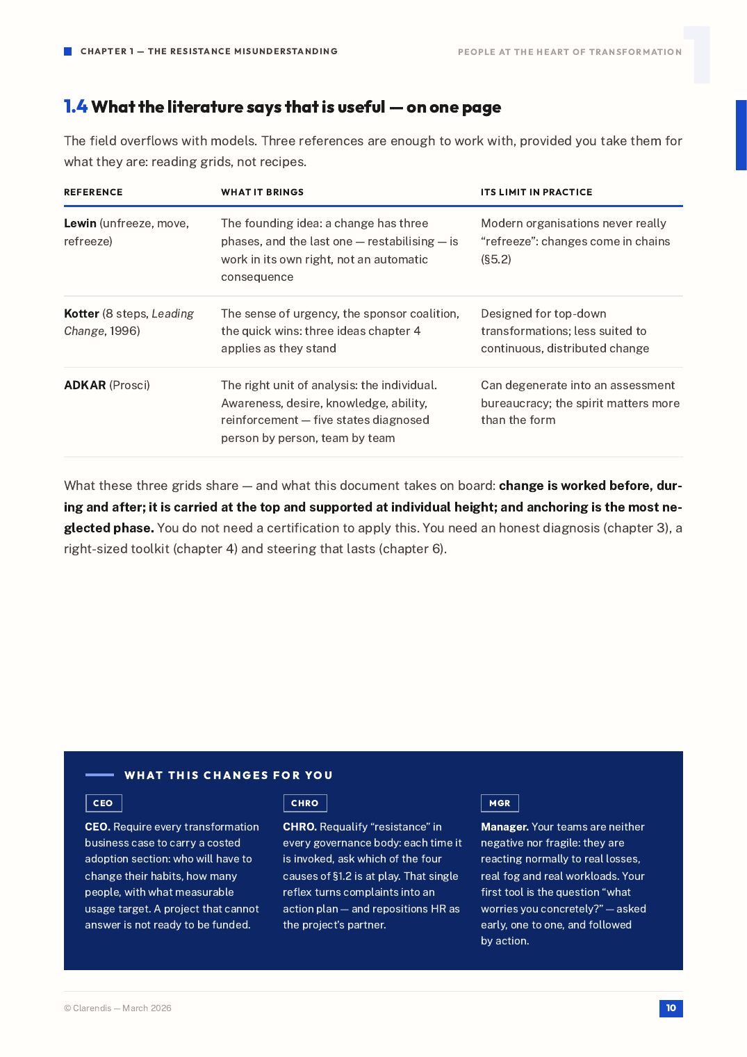 Page 10 of the white paper “Change Management: Putting People at the Heart of Transformation”