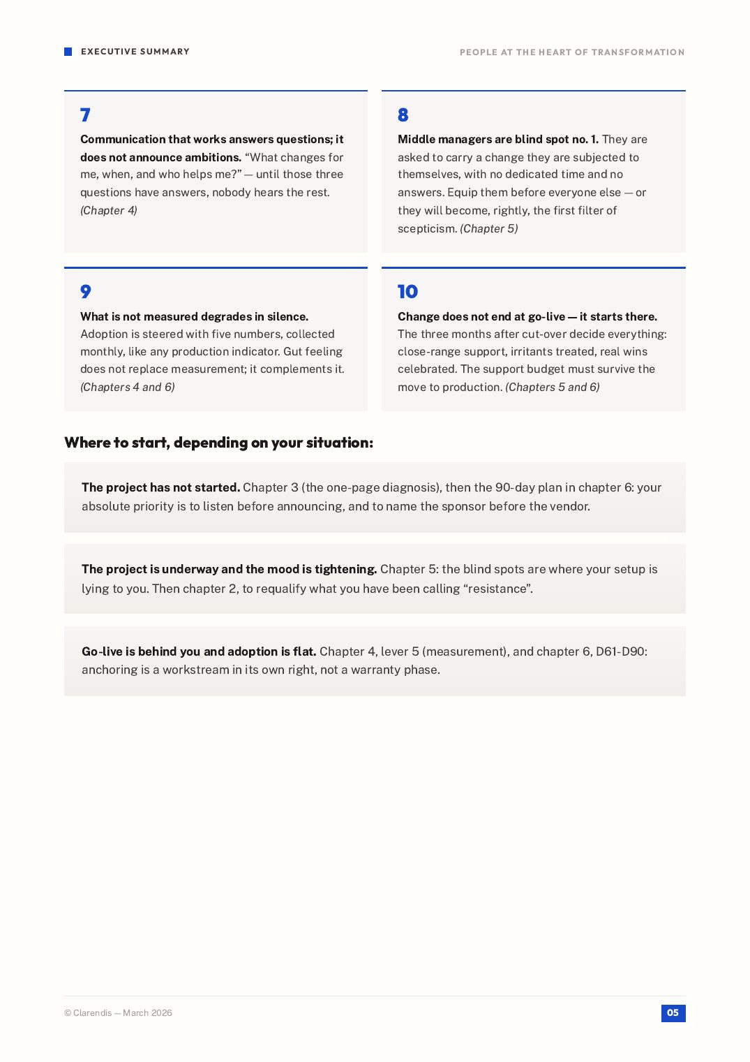 Page 5 of the white paper “Change Management: Putting People at the Heart of Transformation”