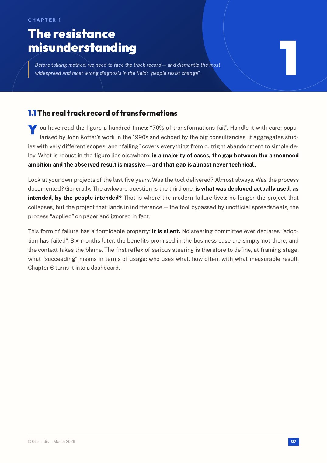 Page 7 of the white paper “Change Management: Putting People at the Heart of Transformation”