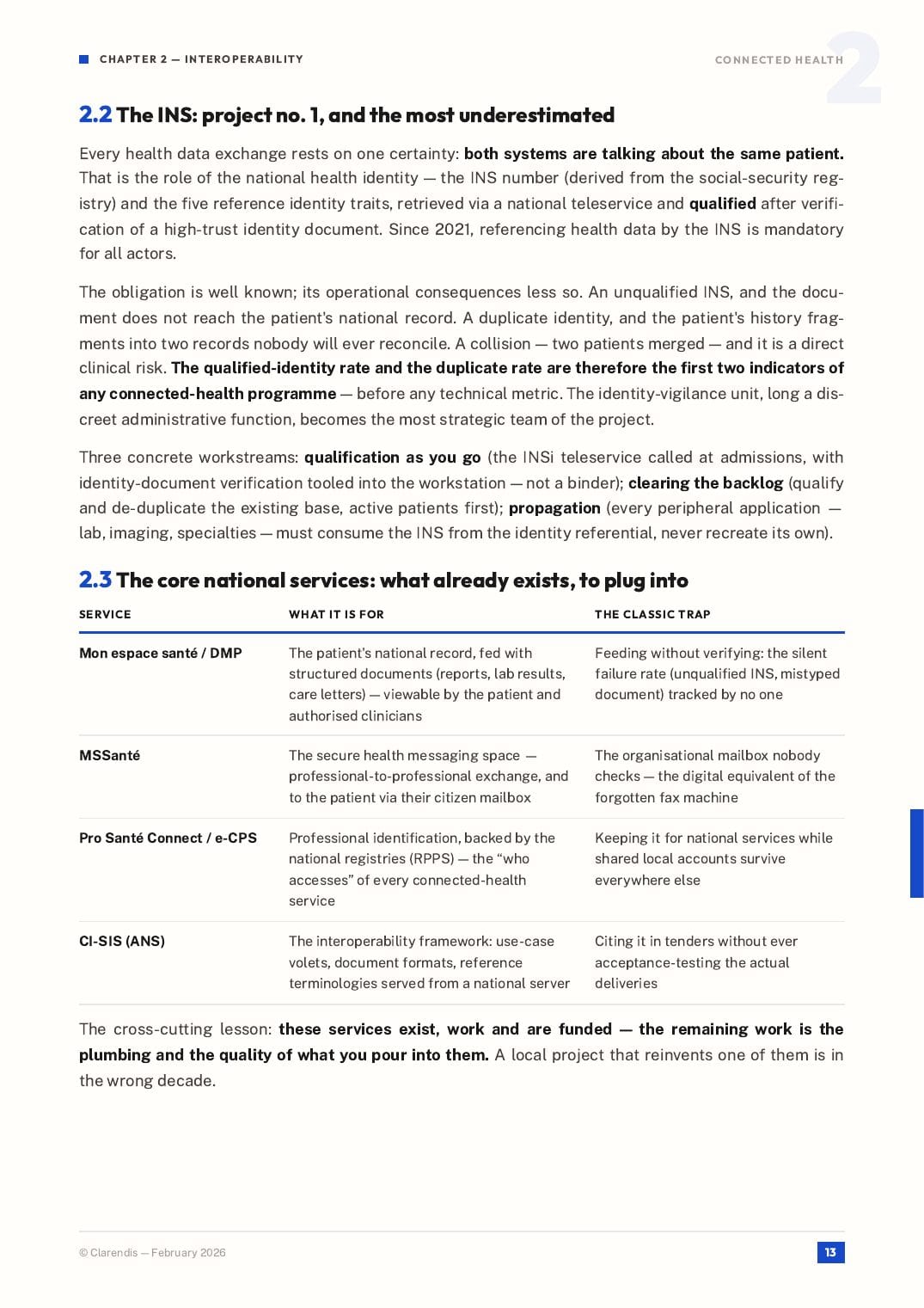 Page 13 of the white paper “Connected Healthcare: Interoperability and Patient Data Security”