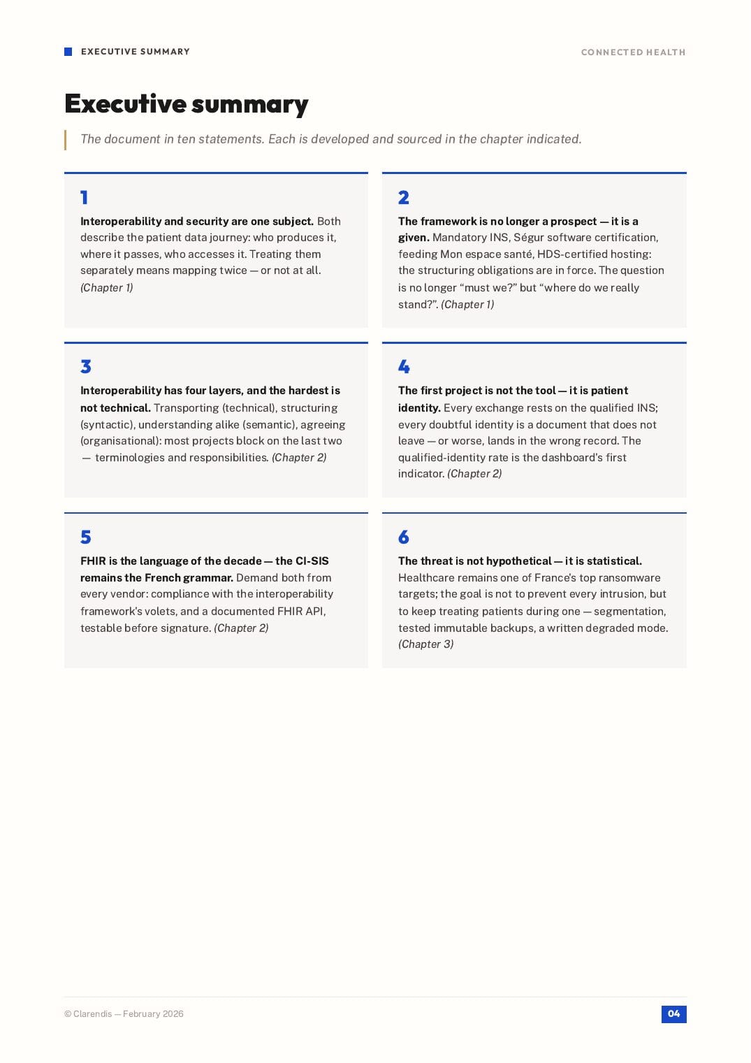 Page 4 of the white paper “Connected Healthcare: Interoperability and Patient Data Security”