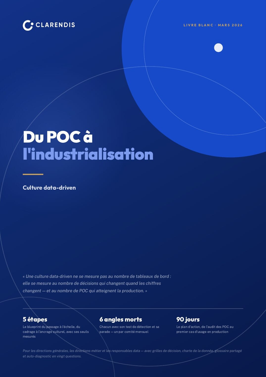 Culture Data-Driven : Du POC à l’industrialisation