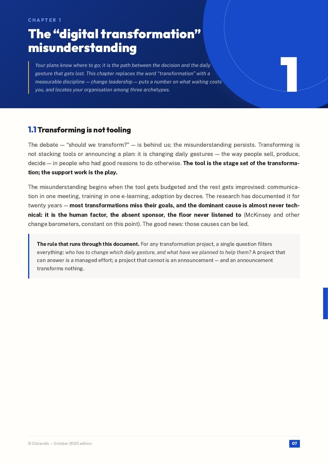 Page 7 of the white paper “Digital leadership: Supporting transformation”