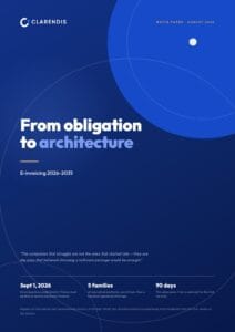 White paper — From obligation to architecture — E-invoicing 2026-2035
