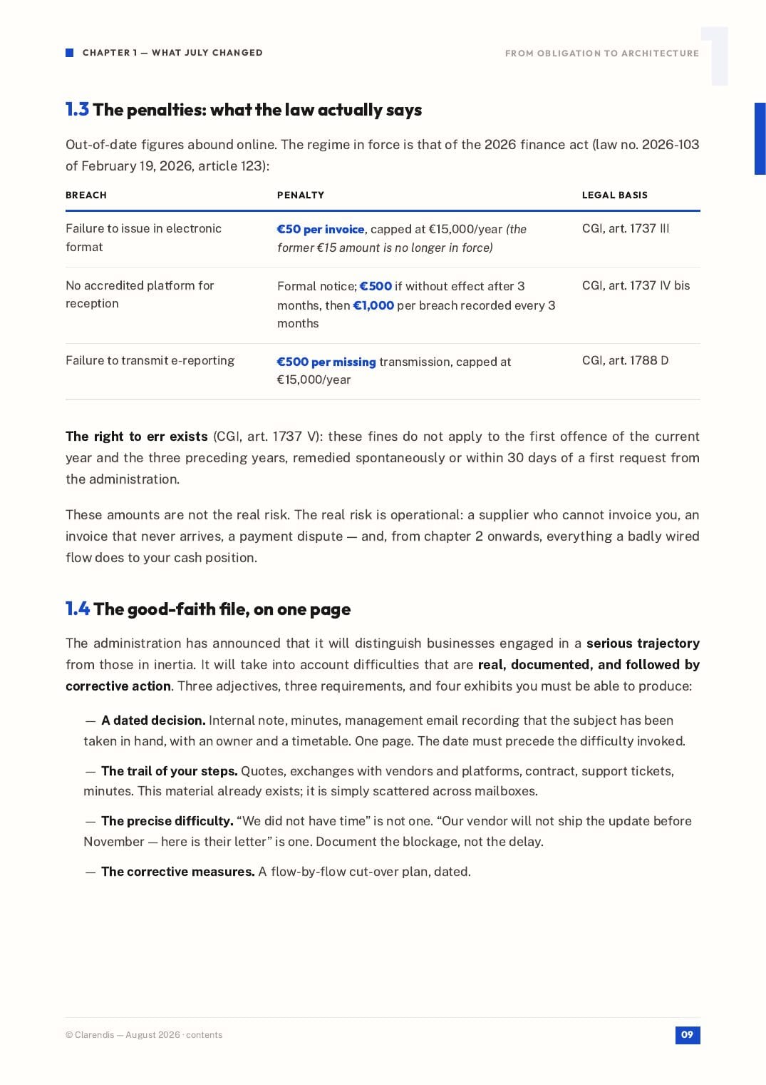 Page 9 of the white paper “From obligation to architecture — E-invoicing 2026-2035”