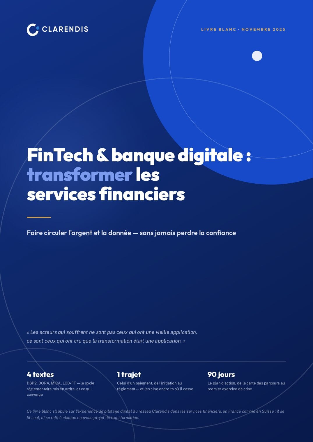 FinTech & Banque Digitale : Transformer les Services Financiers