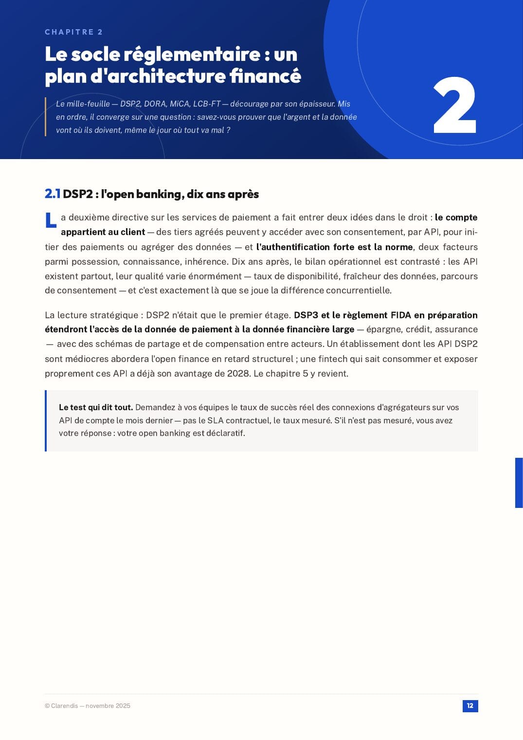 Page 12 du livre blanc « FinTech & Banque Digitale : Transformer les Services Financiers »