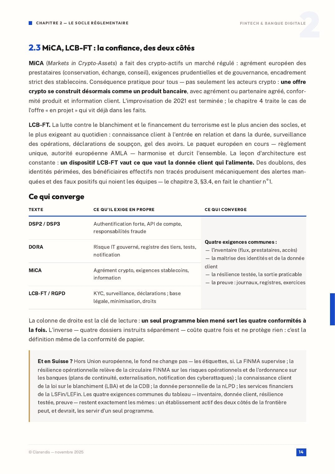 Page 14 du livre blanc « FinTech & Banque Digitale : Transformer les Services Financiers »