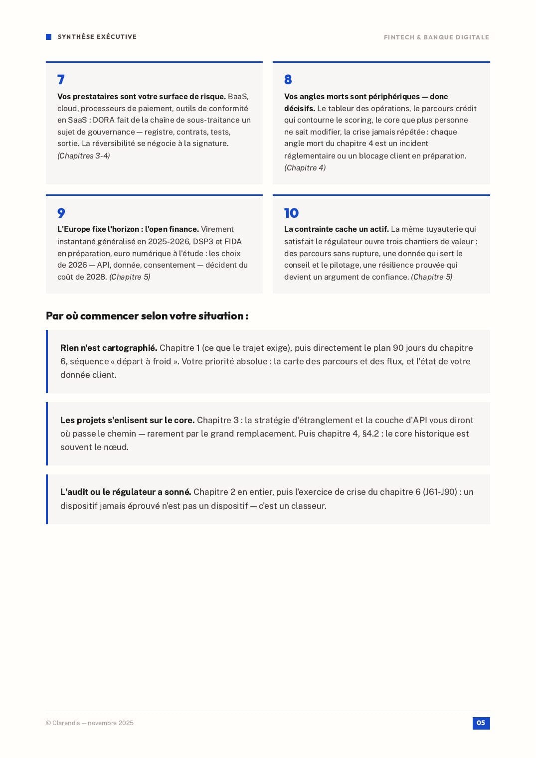 Page 5 du livre blanc « FinTech & Banque Digitale : Transformer les Services Financiers »
