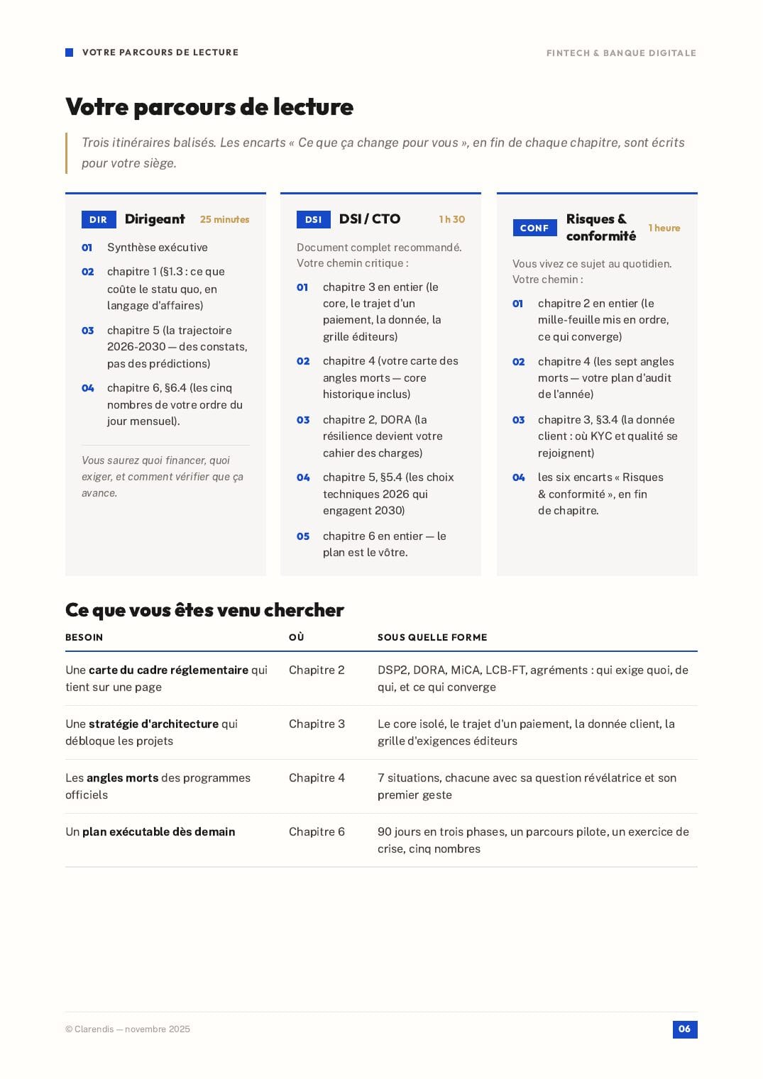 Page 6 du livre blanc « FinTech & Banque Digitale : Transformer les Services Financiers »