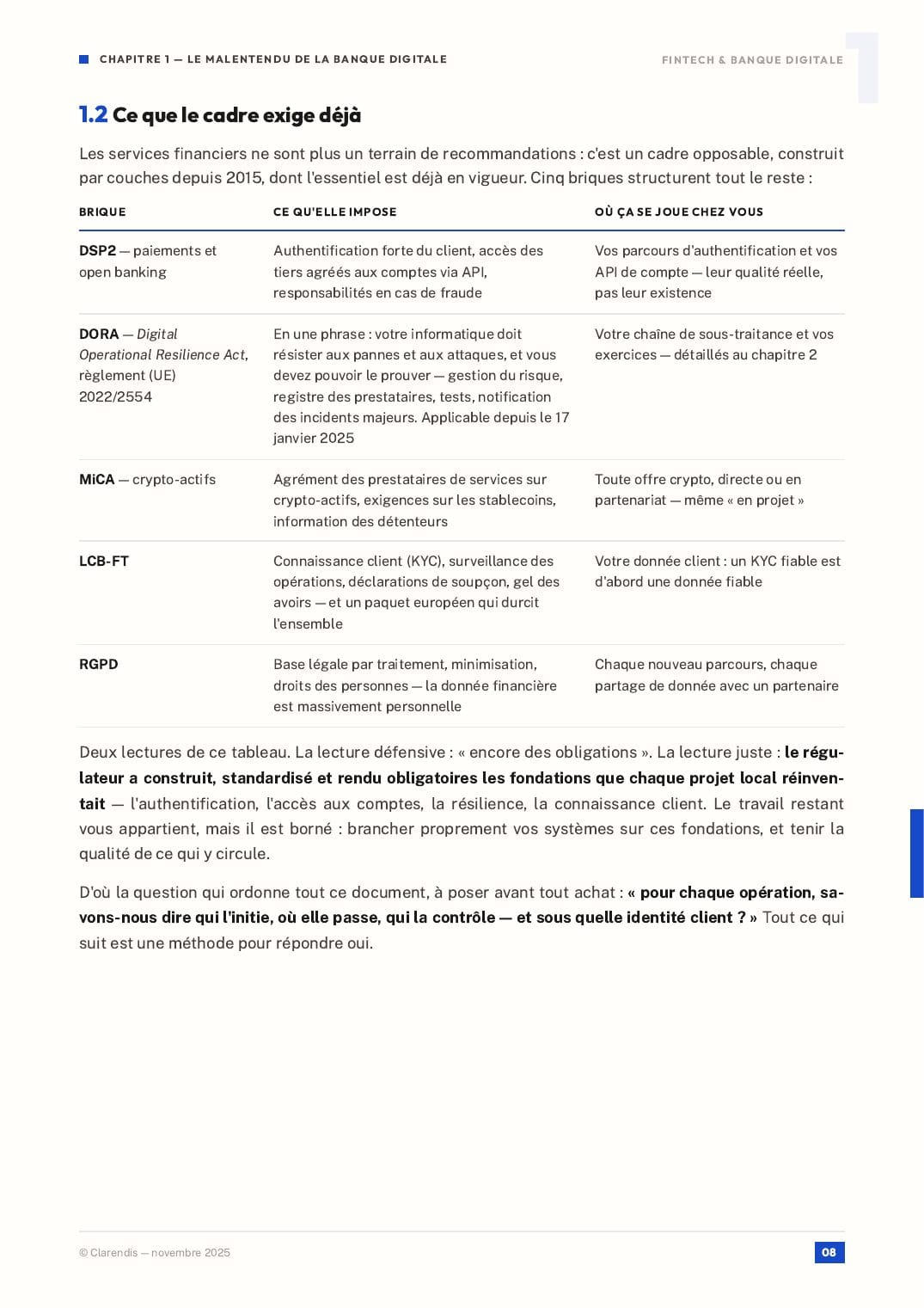 Page 8 du livre blanc « FinTech & Banque Digitale : Transformer les Services Financiers »