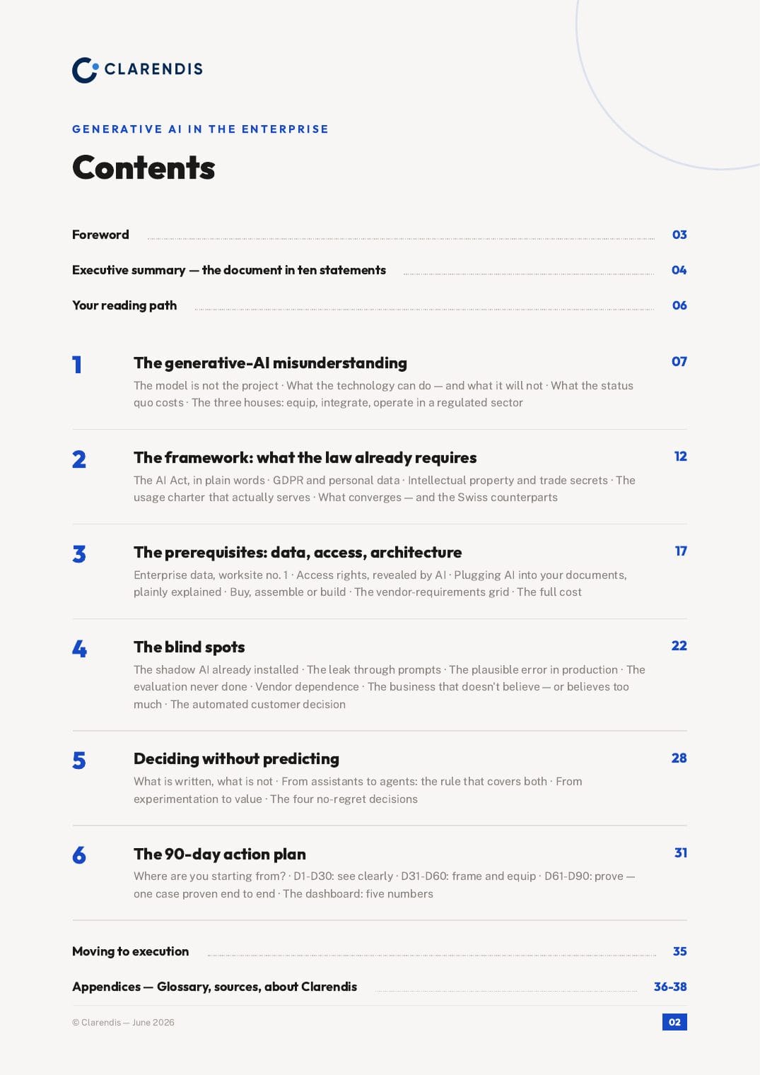 Page 2 of the white paper “Generative AI in Business: Challenges and Prerequisites”