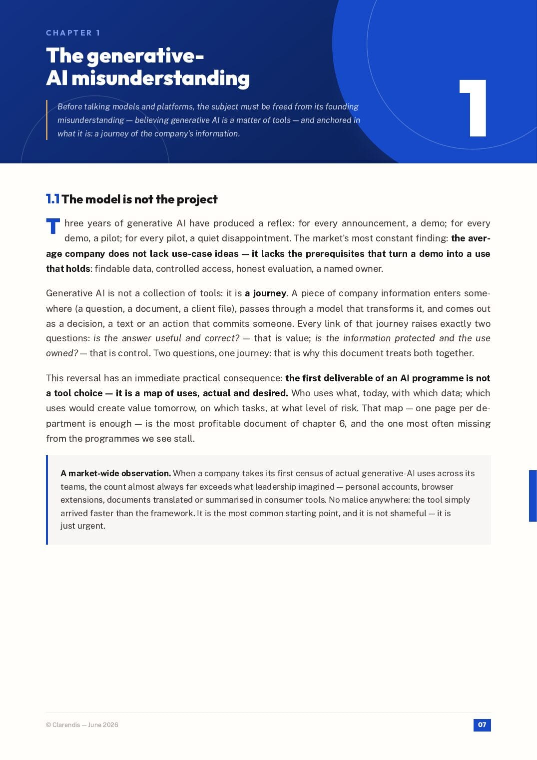 Page 7 of the white paper “Generative AI in Business: Challenges and Prerequisites”