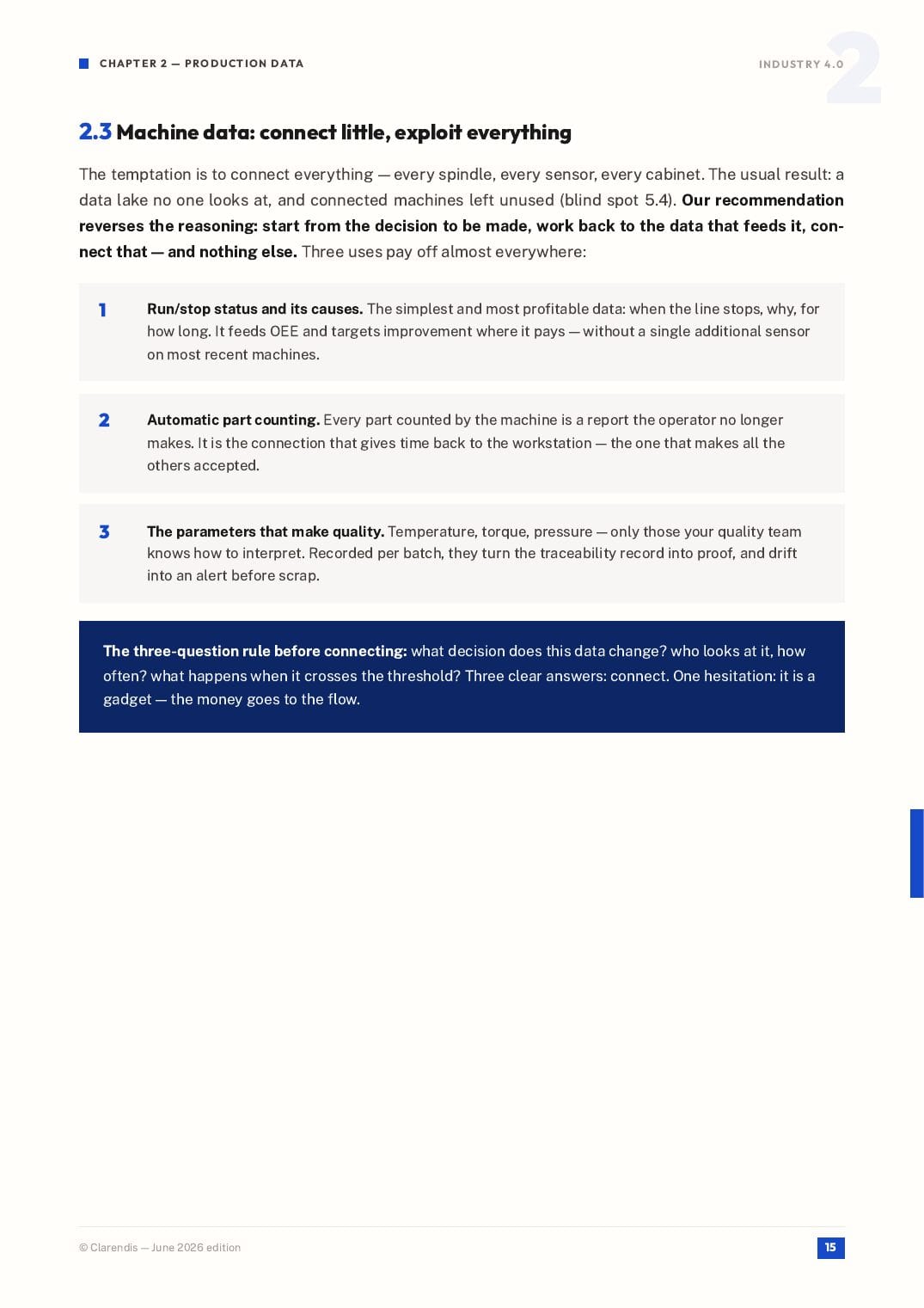 Page 15 of the white paper “Industry 4.0: MES, WMS and Production Digitalisation”