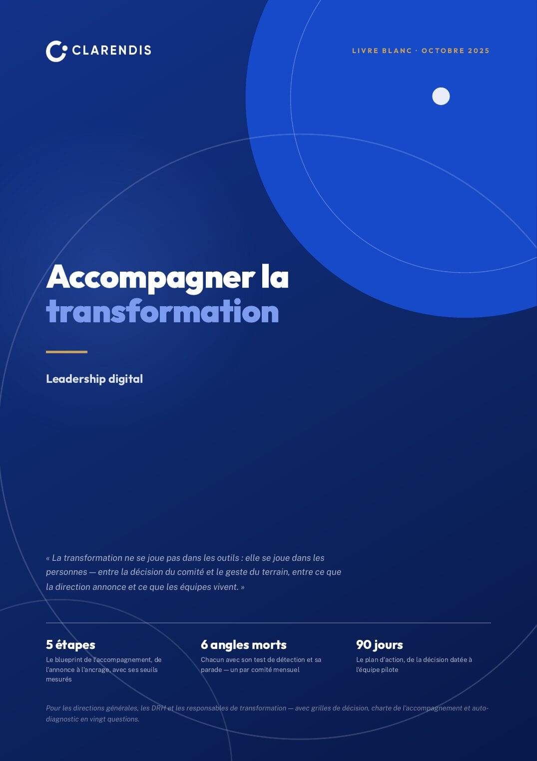 Leadership digital : Accompagner la transformation