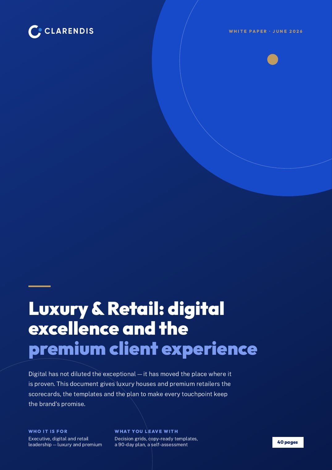 Luxury & Retail: Digital Excellence and Premium Customer Experience