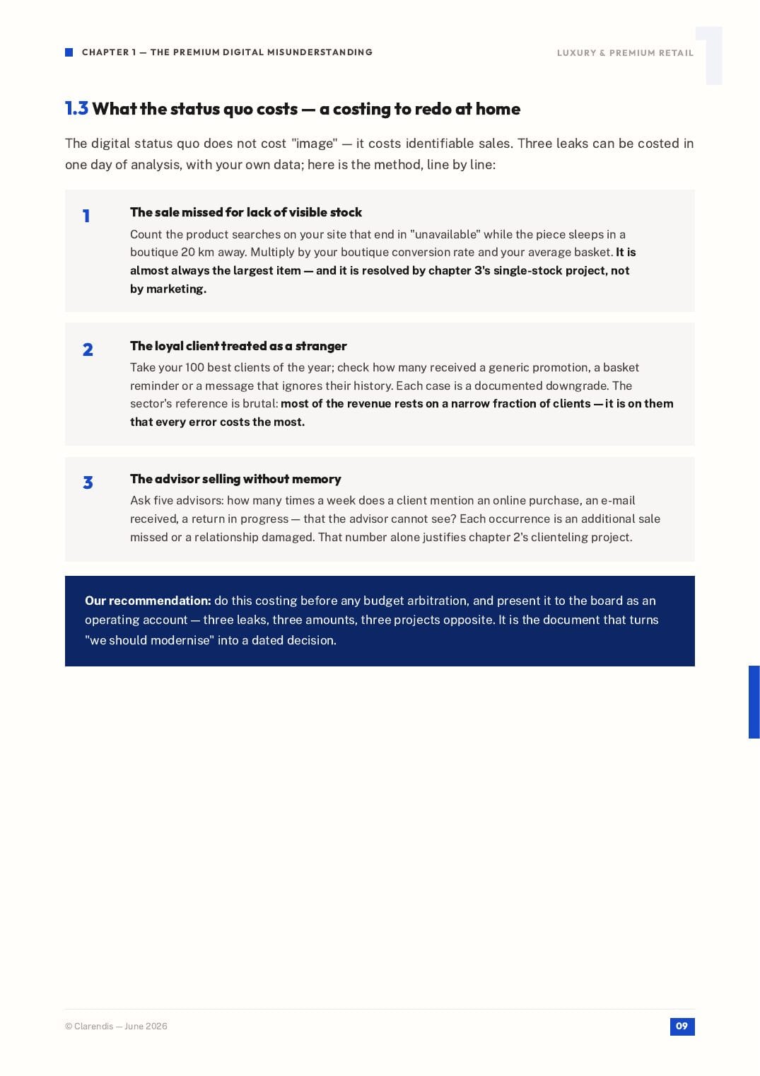 Page 9 of the white paper “Luxury & Retail: Digital Excellence and Premium Customer Experience”