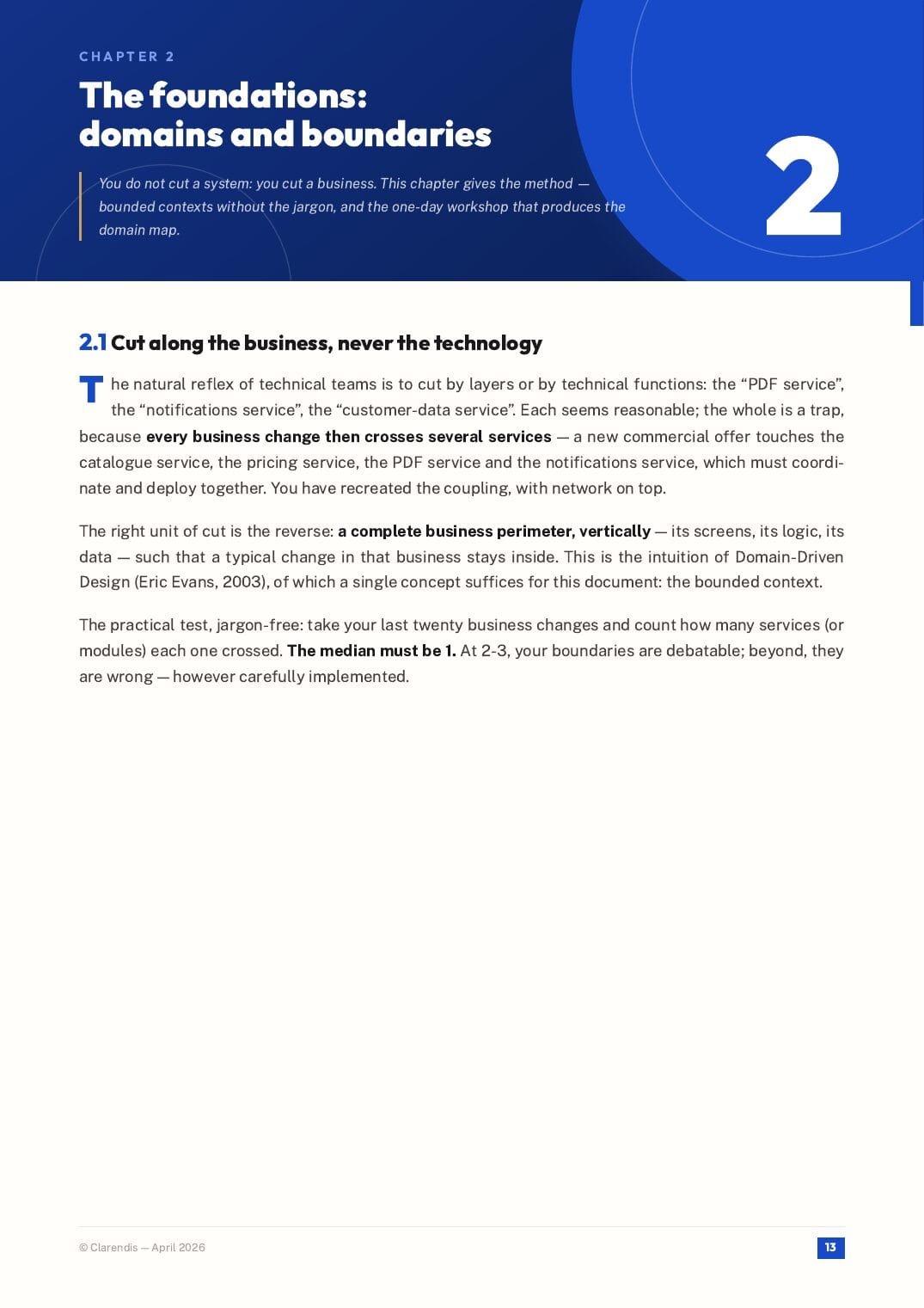 Page 13 of the white paper “Microservices & APIs: Modern Architectures for Agility”