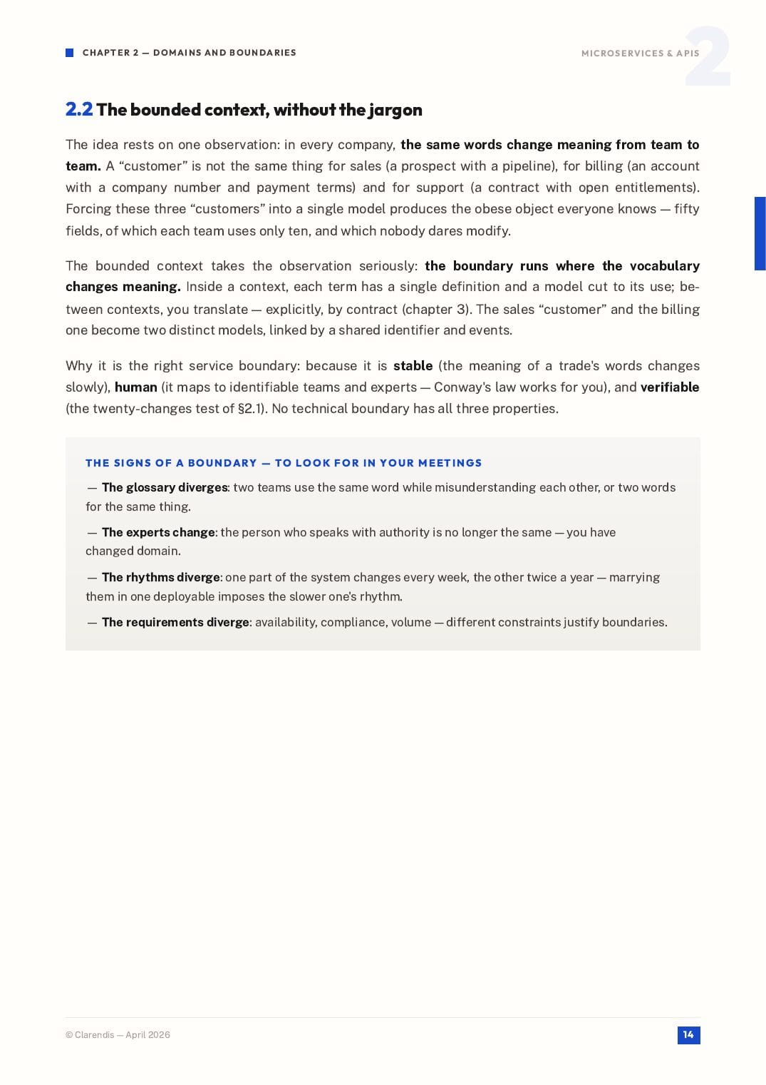 Page 14 of the white paper “Microservices & APIs: Modern Architectures for Agility”