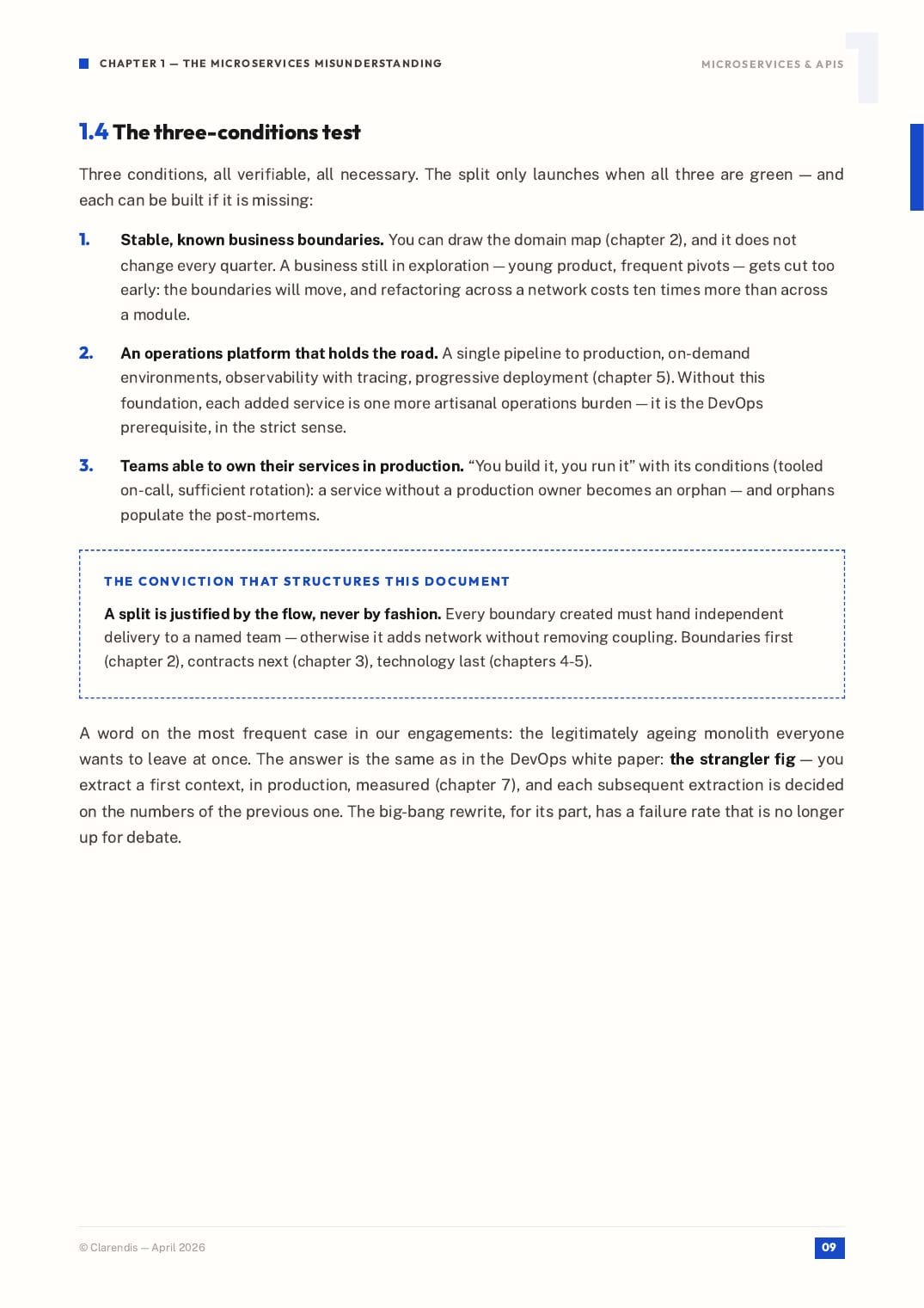 Page 9 of the white paper “Microservices & APIs: Modern Architectures for Agility”