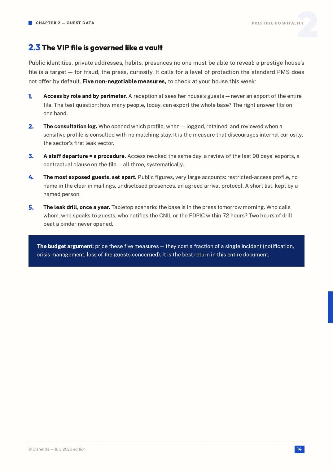 Page 14 of the white paper “Luxury Hospitality: Orchestrating a Seamless Experience”