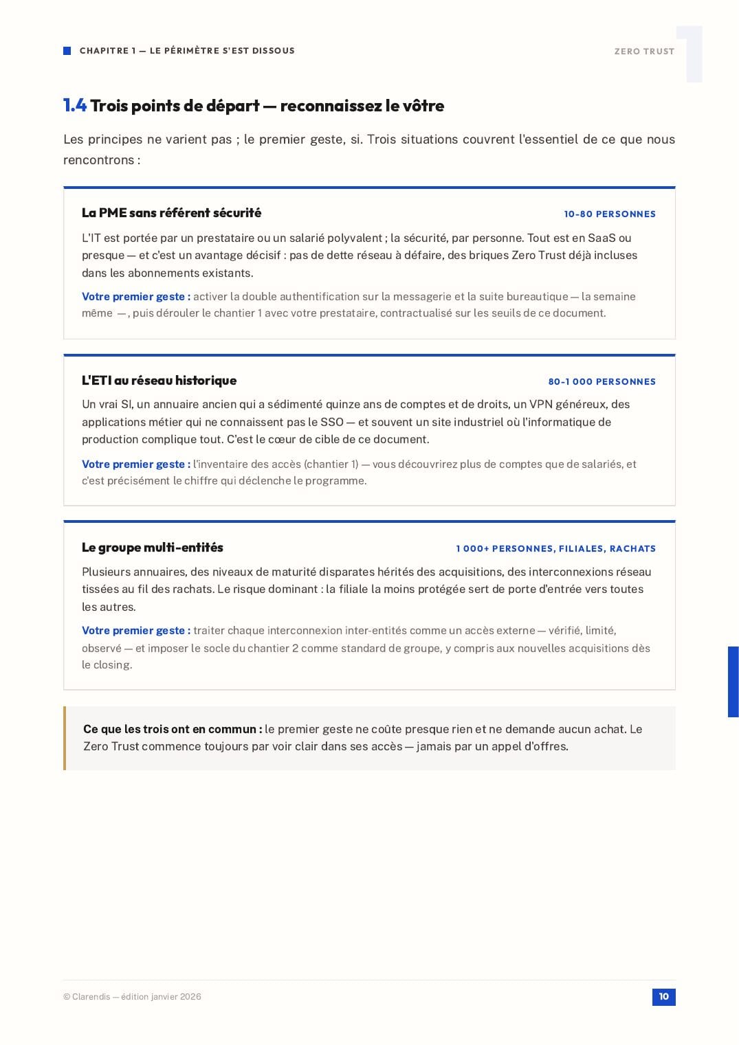 Page 10 du livre blanc « Zero Trust : Sécuriser l’entreprise distribuée »