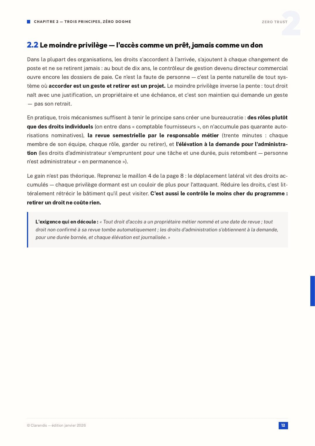 Page 12 du livre blanc « Zero Trust : Sécuriser l’entreprise distribuée »