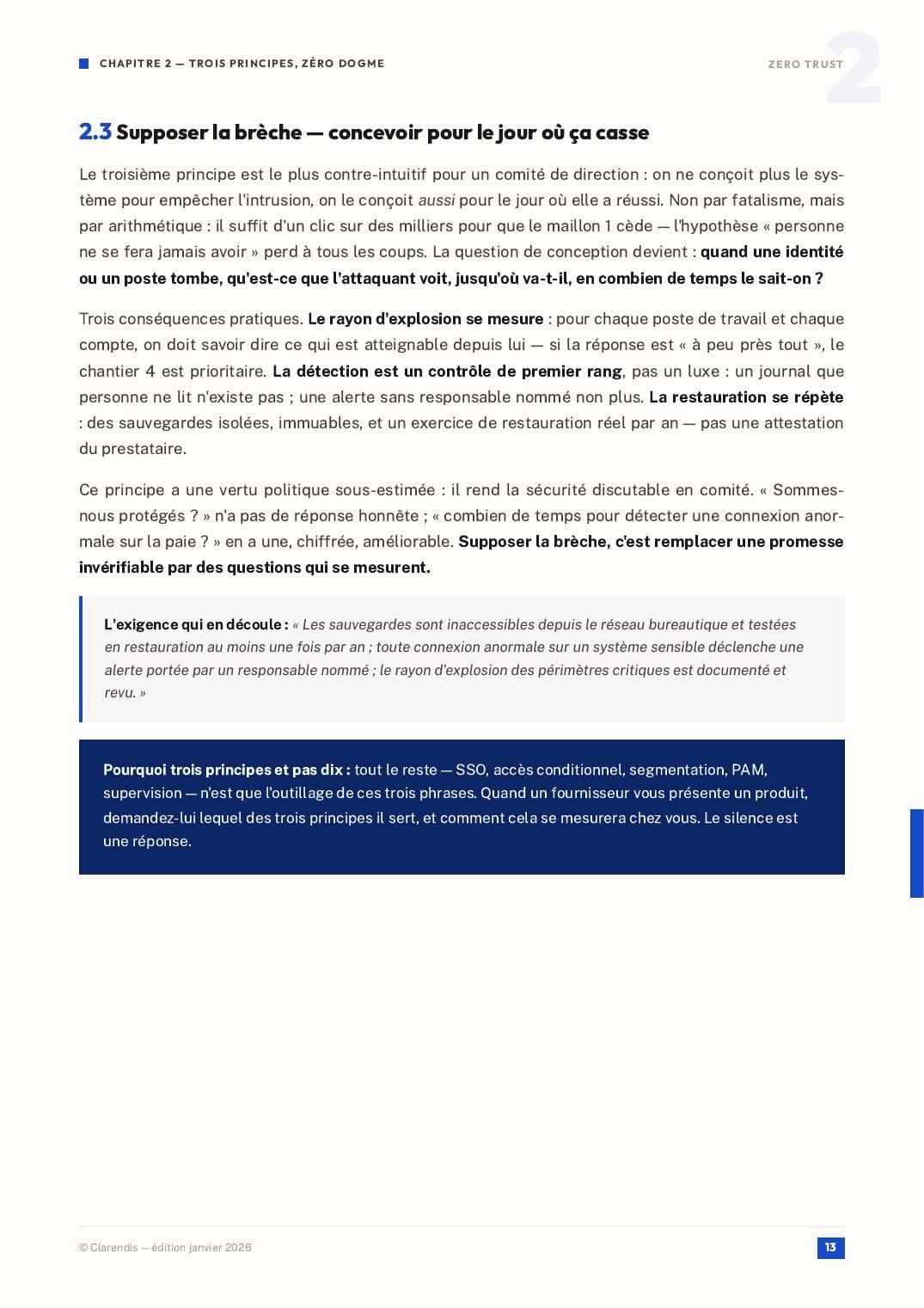 Page 13 du livre blanc « Zero Trust : Sécuriser l’entreprise distribuée »