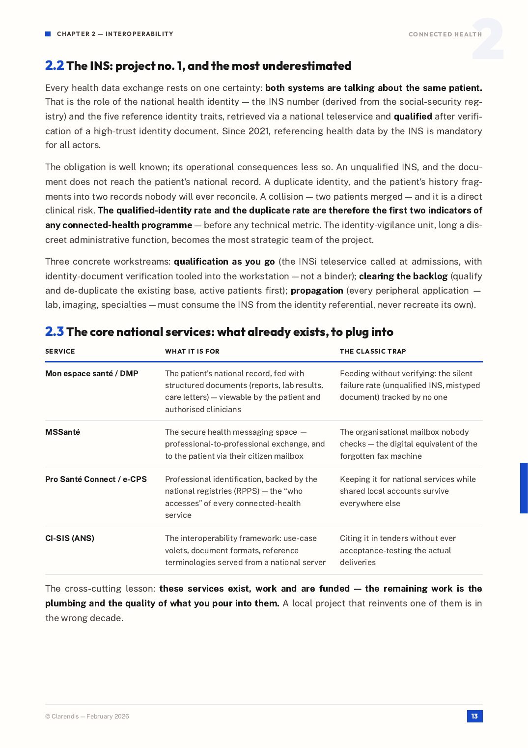Page 13 of the white paper “Connected Healthcare: Interoperability and Patient Data Security”
