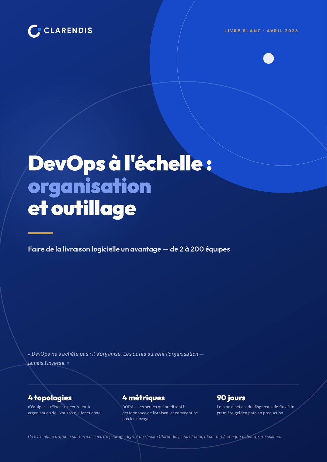 DevOps à l’échelle : Organisation et outillage