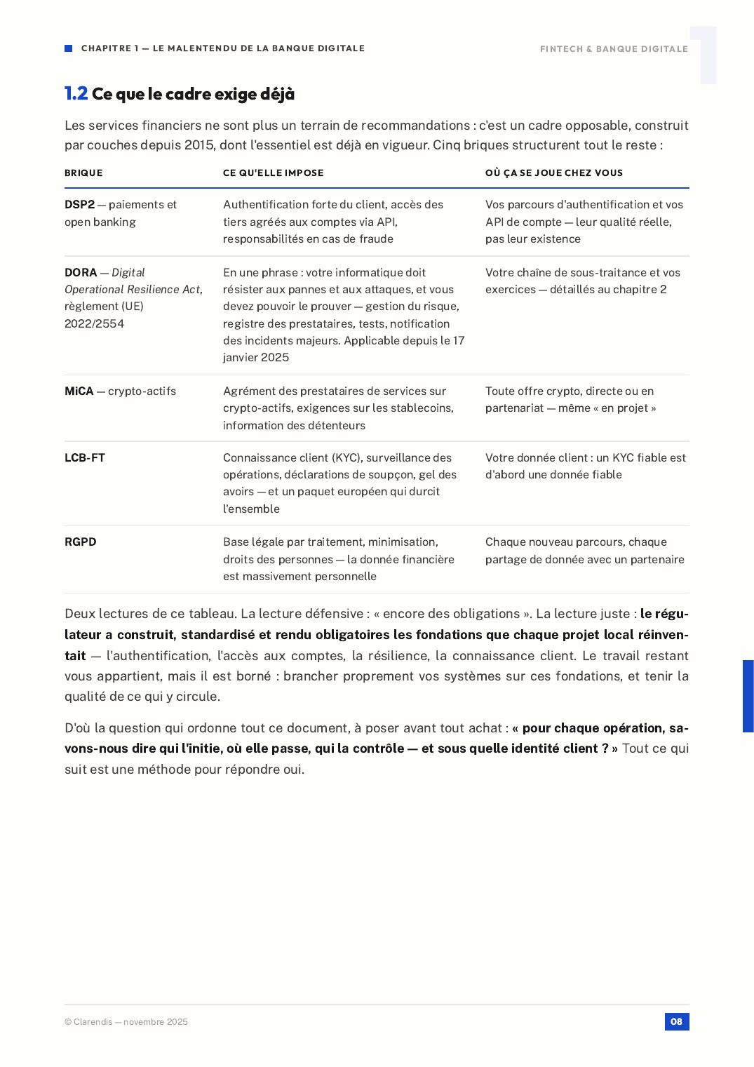 Page 8 du livre blanc « FinTech & Banque Digitale : Transformer les Services Financiers »