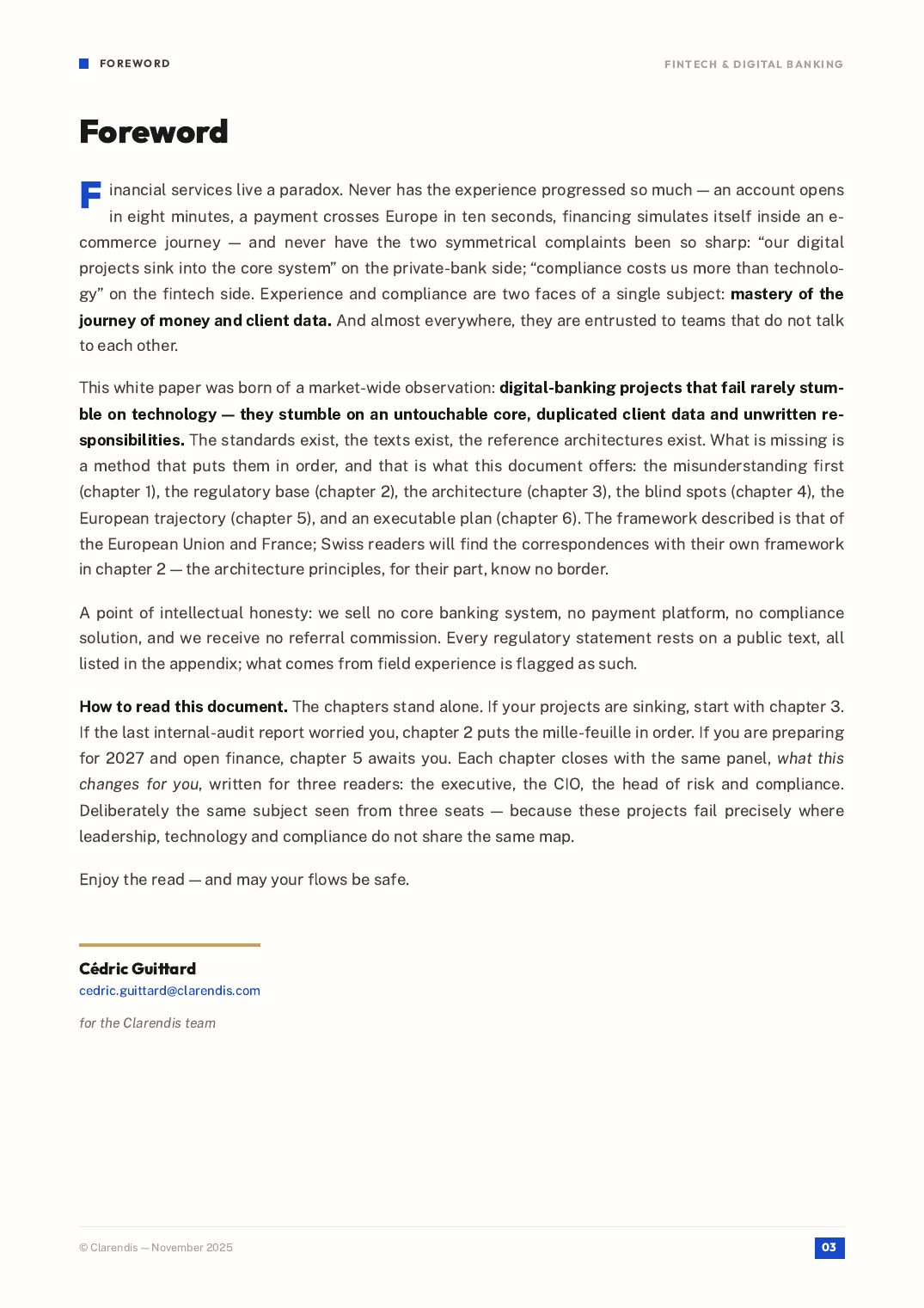 Page 3 of the white paper “FinTech & Digital Banking: Transforming Financial Services”