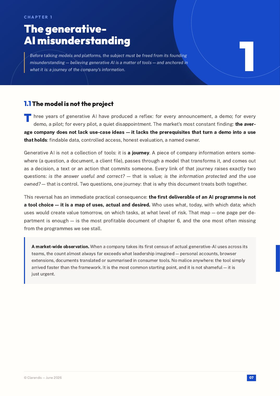 Page 7 of the white paper “Generative AI in Business: Challenges and Prerequisites”