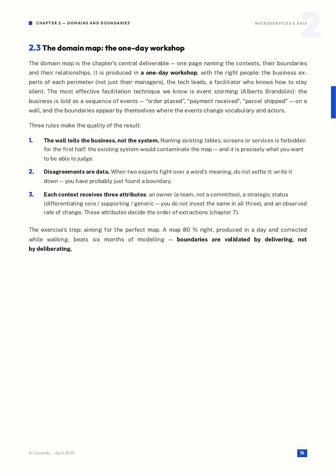 Page 15 of the white paper “Microservices & APIs: Modern Architectures for Agility”