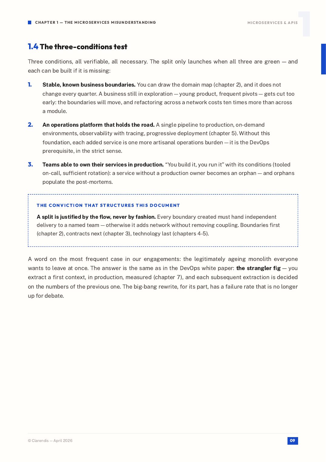 Page 9 of the white paper “Microservices & APIs: Modern Architectures for Agility”