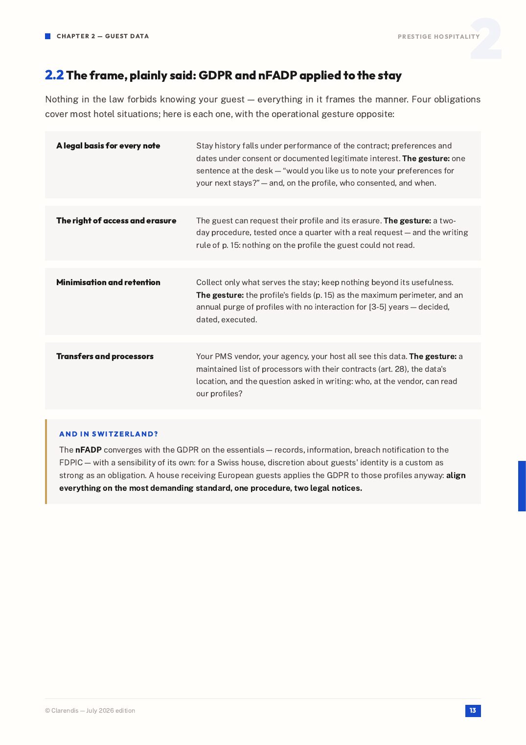 Page 13 of the white paper “Luxury Hospitality: Orchestrating a Seamless Experience”