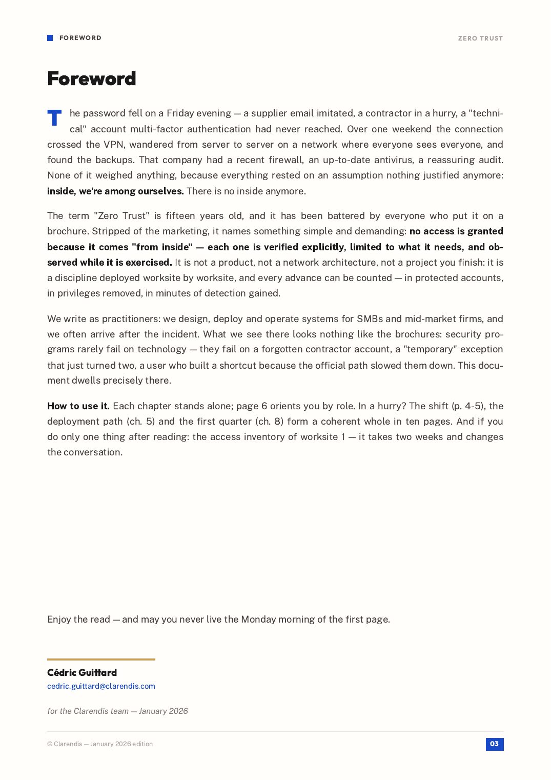 Page 3 of the white paper “Zero Trust: Securing the Distributed Enterprise”