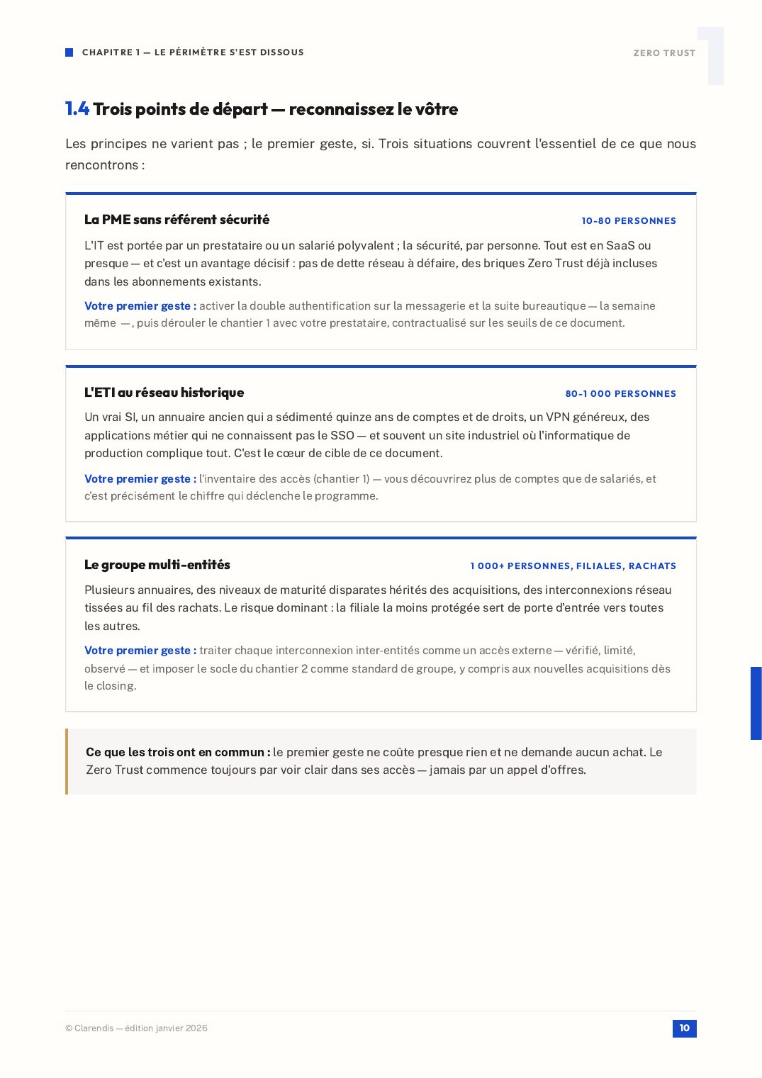 Page 10 du livre blanc « Zero Trust : Sécuriser l’entreprise distribuée »