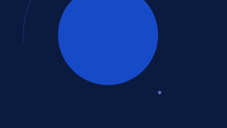 Motif géométrique bleu