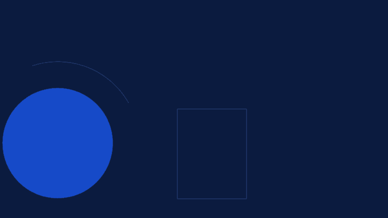 Motif géométrique bleu
