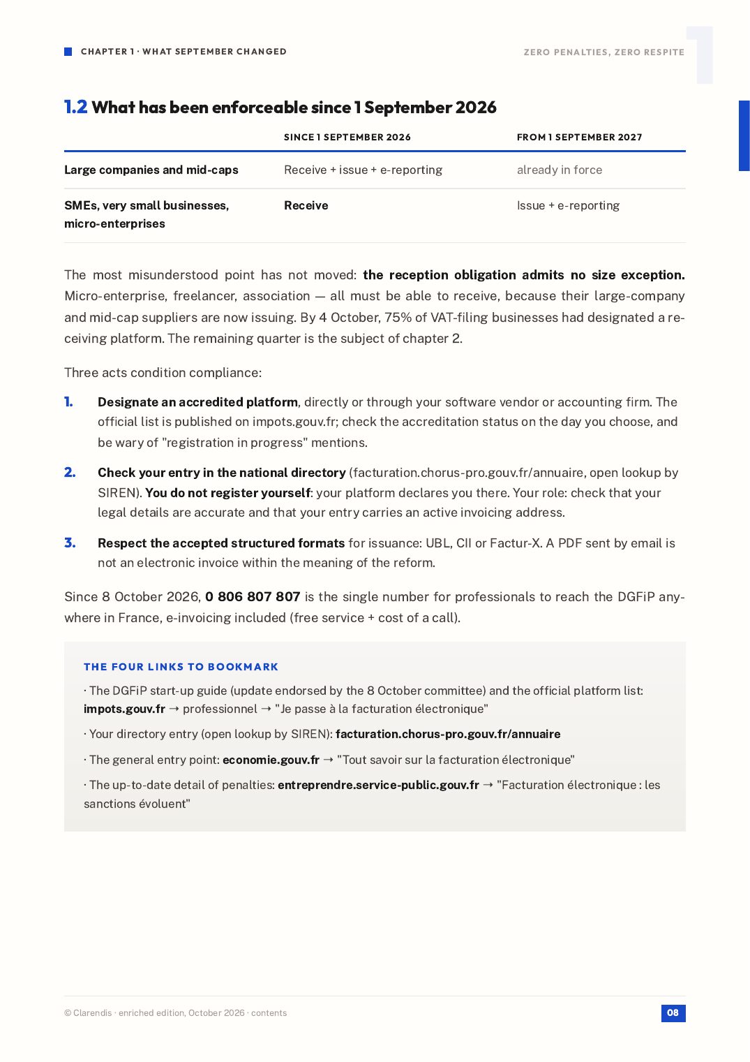 Page 8 of the white paper “Zero penalties, no respite: e-invoicing, enriched edition”