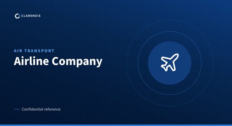 Clarendis confidential reference: Airline Company (air transport)