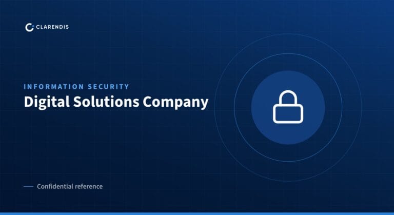 Clarendis confidential reference: Digital Solutions Company (information security)