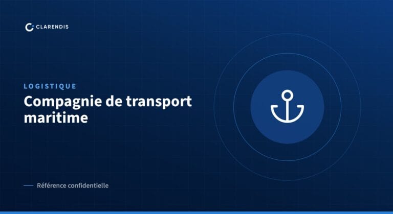Référence confidentielle Clarendis : Compagnie de transport maritime (logistique)