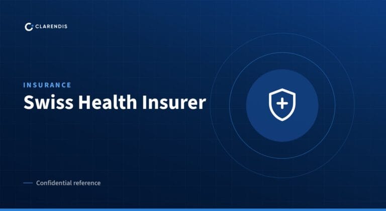 Clarendis confidential reference: Swiss Health Insurer (insurance)