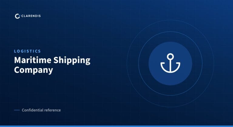 Clarendis confidential reference: Maritime Shipping Company (logistics)