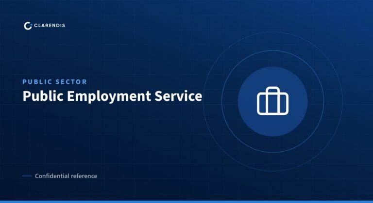Clarendis confidential reference: Public Employment Service (public sector)