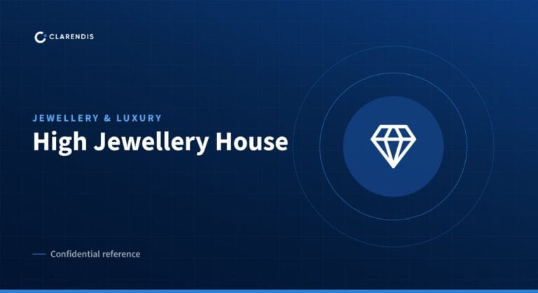 Clarendis confidential reference: High Jewellery House (jewellery & luxury)